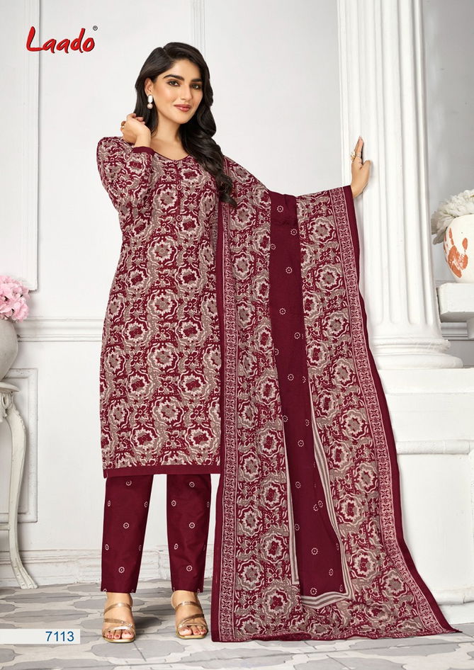 Print Vol 71 By Laado Daily Wear Printed Cotton Dress Material Wholesalers In Delhi